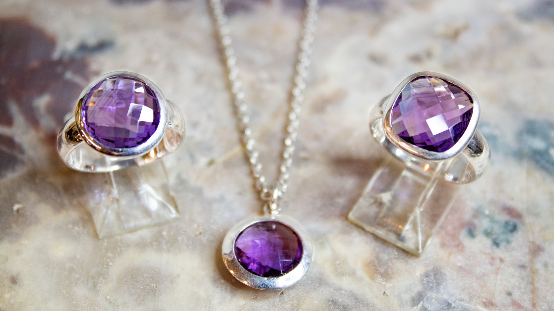 Healing Crystal Jewelry Collection