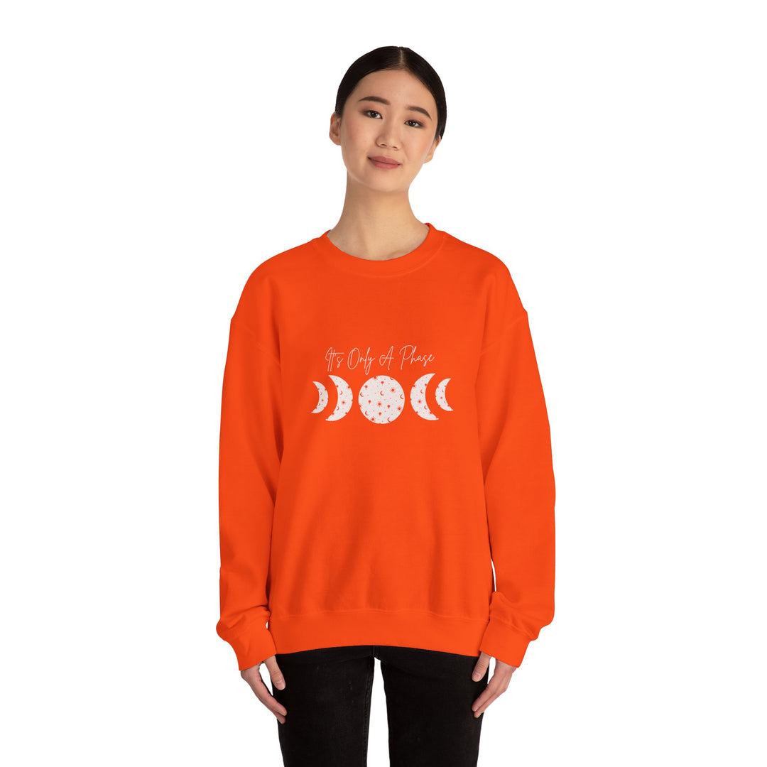 It's Only a Phase Moon Unisex Heavy Blend™ Crewneck Sweatshirt