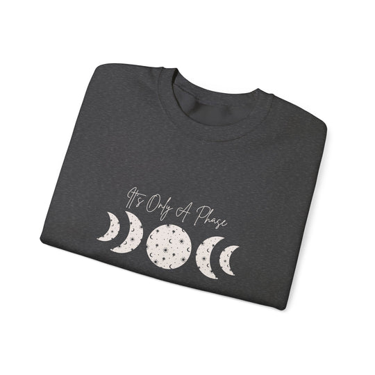 It's Only a Phase Moon Unisex Heavy Blend™ Crewneck Sweatshirt