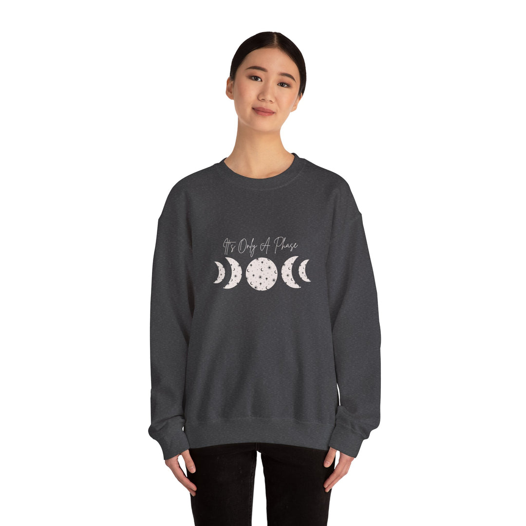 It's Only a Phase Moon Unisex Heavy Blend™ Crewneck Sweatshirt