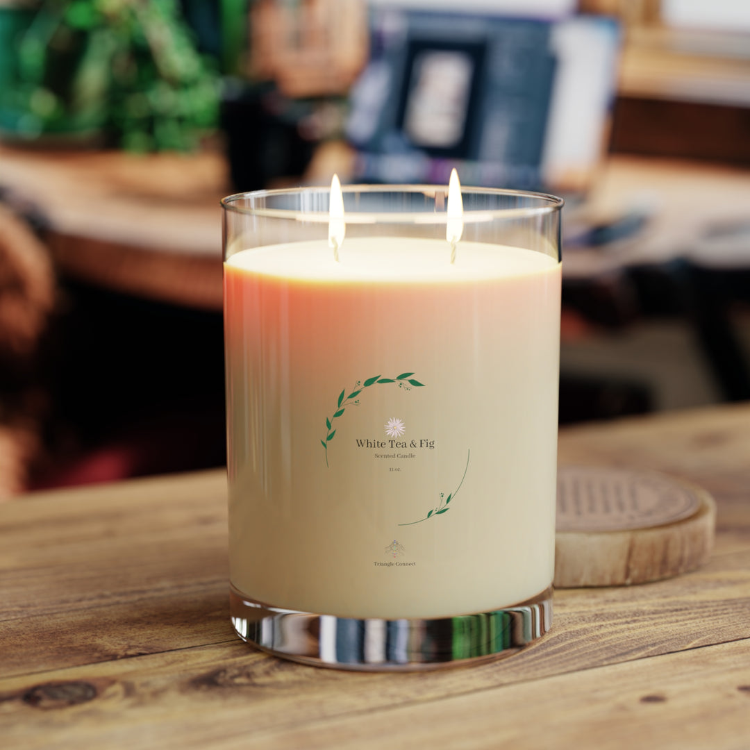 Scented Candle - Full Glass, 11oz '