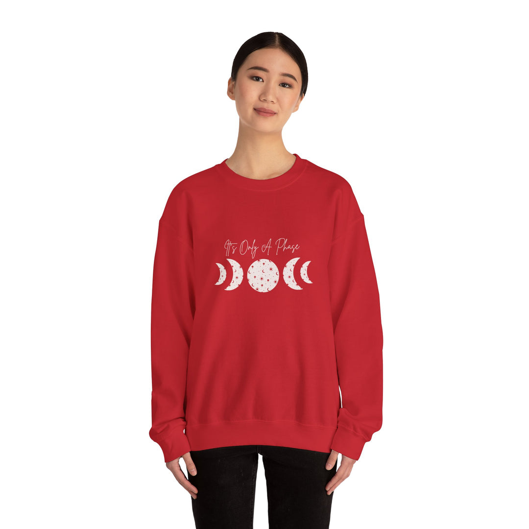 It's Only a Phase Moon Unisex Heavy Blend™ Crewneck Sweatshirt