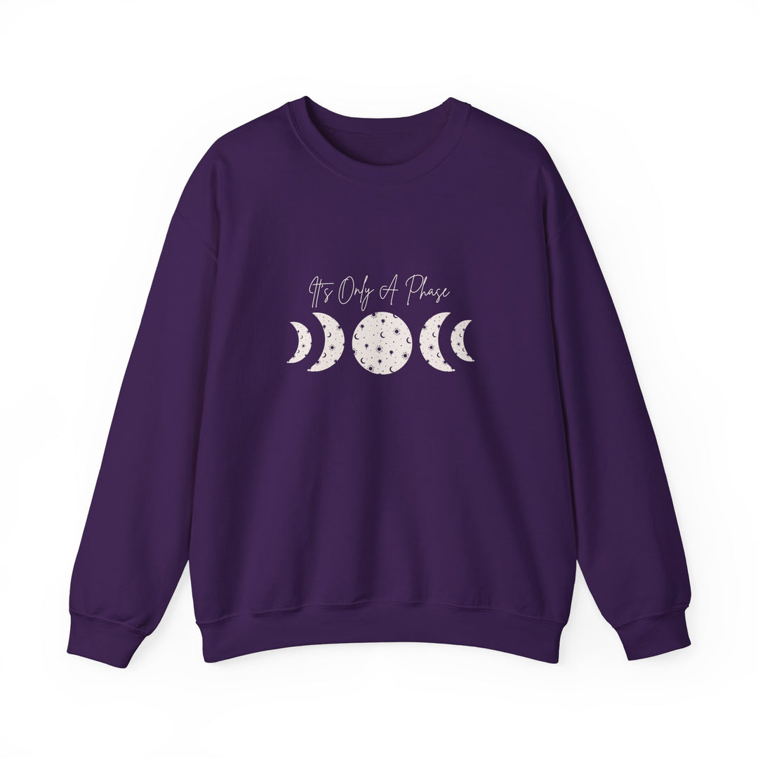 It's Only a Phase Moon Unisex Heavy Blend™ Crewneck Sweatshirt