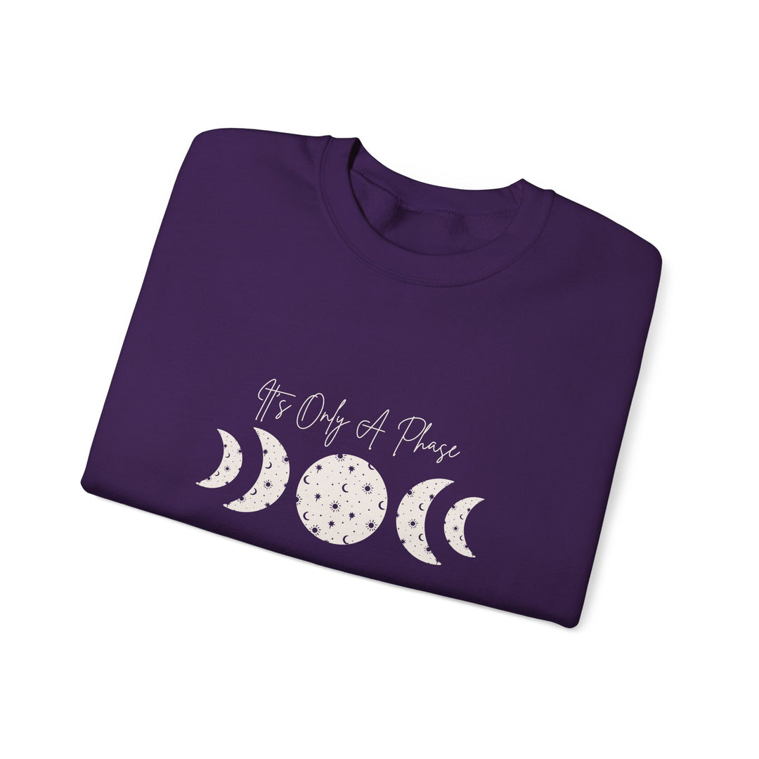 It's Only a Phase Moon Unisex Heavy Blend™ Crewneck Sweatshirt